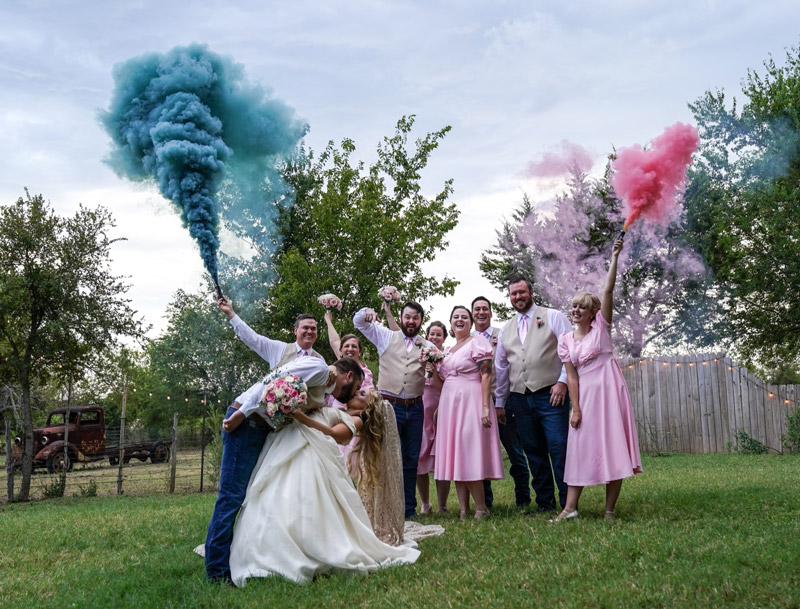Texas Rock House Gender Reveal Party